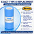 New Longer Lasting Type B Meltblown Pool Filter, Compatible with Intex 29005E, 29005/59905, 2000/2500 GPH Models, 3 Pack, 10" x 5 3/4", USA Made