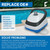 Cusvivid AXV417WHP Universal Pool Cleaner Pod Swing A-Frame and Turbine Kit