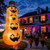 TURNMEON 12FT Giant Witch Pumpkin Halloween Inflatables Decorations Outdoor