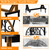 Detachable Heavy Duty Garden Hose Stand, Outdoor Water Hose Storage Rack