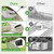 Permade Galvanized Raised Garden Bed- 2Pcs 2x2x1FT Planter Boxes, Green