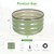 Permade Galvanized Raised Garden Bed- 2Pcs 2x2x1FT Planter Boxes, Green