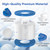 LBLVBNEWD 12 Pack Type VI Hot Tub Filters Cartridge Replacement for Saluspa Hot Tub Compatible with Lay-Z-Spa，Coleman SaluSpa 90352E, 58323E, 58323 Swimming Pool Pump