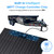 Solar Battery Charger Maintainer, Zuomeng 20W Solar Panel Kit for Dump Trailer Built-in Maintenance Pulse & Intelligent MPPT Charge Controller, Waterproof, Suitable for 12V Lead-Acid Battery