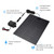 Solar Battery Charger Maintainer, Zuomeng 20W Solar Panel Kit for Dump Trailer Built-in Maintenance Pulse & Intelligent MPPT Charge Controller, Waterproof, Suitable for 12V Lead-Acid Battery