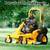 RONPOW 11x4.00-5 Lawn Mower Tires Flat Free and Wheel, for Zero Turn Mower