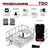 RUN-CHICKEN Door T50 – Automatic Chicken Coop Door Opener, Battery Powered & Weatherproof Aluminum, Smart App & Timer Control, Predator Proof, Easy Install, Reliable All-Season Performance (Onyx)