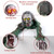 Ridota Halloween Scary Yard Decorations, Scary Long Hair Glow Crawling Ghost, Outdoor Ghost with Horror Sound and Glowing Eyes, Halloween Bar Haunted House Party Props