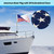 FLAGMESAGE Boat Flag Pole Kit, 12 x 18 American Flag with Holder