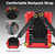 ONEVAN 5.3Gal Battery Powered Backpack Sprayer, 100PSI with Mixing Function
