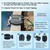 uueeGo Upgrade Auto Swimming Pool Water Leveler, Newest Pool Leveler Auto Filler, Automatic Pool Water Filler, Never Overfills The Pool, Suitable for In Ground and Above Ground Pool, Darkgray