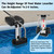 uueeGo Upgrade Auto Swimming Pool Water Leveler, Newest Pool Leveler Auto Filler, Automatic Pool Water Filler, Never Overfills The Pool, Suitable for In Ground and Above Ground Pool, Darkgray
