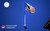 Solar Flag Pole Light, 4640 Lumens Flag Pole Light Solar Powered, 12000 mAh 32 LED Flagpole Light, Lasting Up to 15 Hrs, IP65 Waterproof, Fits Outdoor 2-6” Dia 15-40 Ft Flag Poles