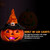 JOYIN 5 Pcs Light Up Halloween Pumpkin Decor Jack O Lantern Decorations Outdoor Indoor, Halloween Props Plastic Pumpkins Large Trick Or Treat Table Top Home Room Party Yards Supplies Favors