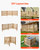 VEVOR Wood Privacy Fence, 36" W x 36" L, 3 Panel Slatted Air Conditioner Fence Screen, Pool Equipment Enclosure with Metal Stakes, Easy DIY Installation, Outdoor Trash Can Hider for Garden Decoration