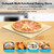 13.2" Square Pizza Stone for Ooni Karu 12 Pizza Oven,BBQ Baking Accessories for Ooni Koda Fyra 12 Pizza Oven,Most Similar Size Oven and Grill,Cordierite
