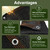 Shade Cloth for Garden, 90% Shade Tarp with Grommets, 10x20FT