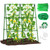 2PCS 33"x47" A-Frame Cucumber Trellis, Metal Plant Support with Net