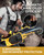 12 Inch Brushless Cordless Chainsaw for 20v Max Battery with Auto Oiler, 45Ft/s 1100W Electric High-Efficiency, No Installation Required, Yellow (Battery Not Included)