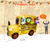 UniqSeason 8.1FT Length Halloween Inflatable Ghost Frankenstein Pumpkin Monster Witch Bus Decoration, Halloween Blow up Car Inflatable Built-in 9 LEDs for Halloween Inflatables Outdoor Decoration