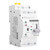 63Amp 110V AC Mini ATS Automatic/Manual Transfer Switch, 2Pole G2R Solar Auto Dual Power Changeover Switch for Home, Din Rail Mounted 50/60Hz CE Certified for Rv, Lv, Cn Public/Backup Power