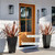 Veradek Pure Series Taper Planter - Tall Tapered Outdoor Planter with Shelf