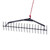 VEVOR 32 in Aquatic Weed Rake, 6.3 in Double Sided Lake Weed Rake, Lightweight Pond Weeds Cutter with 30ft Rope, No Assembly Required, Muck Lilypad Clearing Tool for Pond, Lake, Rivulet