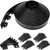 Landscape Edging 2.5 Inch Tall 100 FT, Black Edging for Landscaping with 5Pcs connectors and 120 Pcs Anchoring Spikes for Garden Flower Beds Yard Lawn