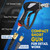TOOLCY 5000 PSI Pressure Washer Gun Stainless Steel 3/8" Swivel Fitting