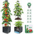 MQFORU 2Pack Raised Garden Bed Planter Boxes with Trellis, 57" Self-Watering Tomato Planter Boxes with Trellis for Climbing Vegetable and Plants, Tomato Cage for Indoor Outdoor Use