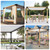 YVHFWOY 4"x4" Pergola Bracket Kit 4pcs,3-Way 90°Right Angle Corner Brackets