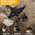 HEINPRO Cordless Tiller Cultivator Compatible with Dewalt 20V MAX Battery