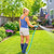 FEVONE Garden Hose 100 ft, Heavy Duty Water Hose