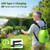 Sylsmart Battery Powered Backpack Sprayer 2.6Gallon, Electric Sprayer with 3-Adjustable Sprayings, Battery Indicator, 5 Nozzles, 41" Retractable Wand, Rechargeable Garden Sprayer for Weed, Lawn&Yard
