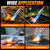 Propane Torch Weed Burner, 800,000 BTU Heavy Duty Self-Ignition Weed Torch with 10FT Hose, Adjustable Flame Weed Burner Torch for Weeding, Snow Melting, Fire Starting & Outdoor Use