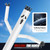 Mkevi 6ft Ghost Halloween Inflatable Tube Dancing Man with Blower