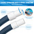Pool Vacuum Hose 27 ft 1-1/4" Dia, Cleaner Hoses for Above&In Ground Pools