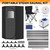 Durable and Portable pentagonal (46 x46 x67) Home Sauna Tent, Equipped with a Quick Heating steam Room, Remote Control, Folding Chairs, and Floor mats, Suitable for Indoor and Outdoor Relaxation