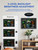 AIRAIN TECH Wireless Weather Station with Outdoor Wireless Sensor,Radio Controlled Clock,Rain Gauge,Wind Speed/Direction,Moon Phase, Barometer,Temperature/Humidity,Weather Forecast (NO WiFi)