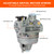 Huztl 16100-Z1A-802 16100-Z1A-003 Carburetor for Pressure Washer with Honda GC190 Engine