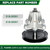 TENGMUJX 42 Inch Mower Deck Spindle Assembly Parts Fits Craftsman T1000 T1100 T1200 T1400 T1800 Troy Bilt Pony TB42 TB2246 Huskee LT4200 Mower Replaces OEM 918-06991 618-06991 2 Pack