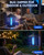 4000V Electric Bug Zapper Outdoor Indoor with Auto Smart Light Sensor – RATOGE Mosquito Zapper IPX4 Waterproof, Mosquito Killer, Insect Fly Trap Covers 2100 sq ft for Patio, Garage, Backyard, Porch