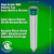 4 Pack Sonic Mole Chaser - Battery Operated Pest Repeller Stake, Scares Away Moles, Voles, Gophers and Rats by GreenLighting (Metal & Green)