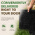PlantBest Coco Mulch Compressed Block 9.1 lb – Expands to 64 Quarts and Up to 17.5 Sq. Feet, Coconut Mulch for Landscaping, Garden Beds, Trees, Plants & Weed Control