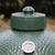 Ceramic Grill Top Compatible with Medium Large and XLarge Big Green Egg,Dual Function Ceramic Grill Top Cap,Kamado Accessories Charcoal Grill Top Parts Replacement for Easy Grasp and Anti-Hot