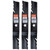 Hipa 187256 187254 Medium Lift Mower Blades Z254F 54'' Commercial Mulching
