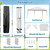 10X10FT Pop Up Gazebo Canopy, Heavy Duty Outdoor Party Tent with 4 Removable Sidewalls & Carrying Bag, Portable Sun Shelter for BBQ, Wedding, Backyard Events, White