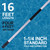 POOLAZA Pool Pole 16ft Heavy Duty,Detachable Aluminum Pole with Double Grip