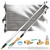 47" + 24" Radiator Cleaning Wand Set, 4500 PSI, Dual Water/Air Flush Modes