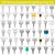 135PCS All-Inclusive Heavy Equipment Keys Master Set, Full Coverage Keys